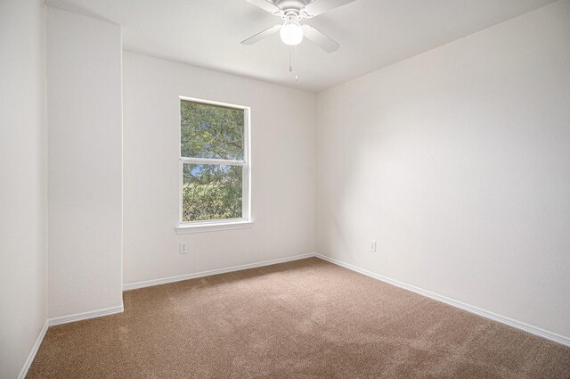 2522 Barton Springs St, League City, TX 77573 - carpeted empty room with ceiling fan and baseboards
