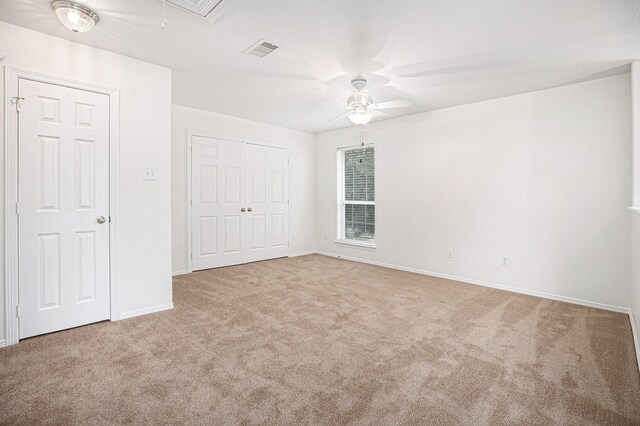 2522 Barton Springs St, League City, TX 77573 - unfurnished bedroom with carpet, attic access, baseboards, and a closet
