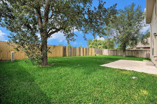 2522 Barton Springs St, League City, TX 77573 - view of yard with a patio area