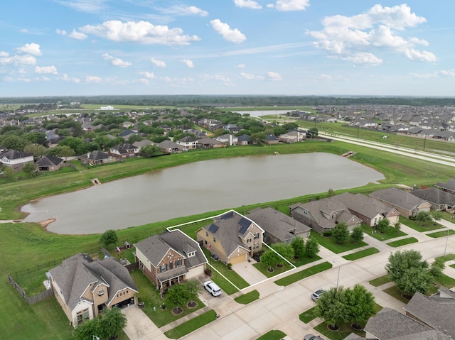 2311 Leonetti Ln, Rosenberg, TX 77471 - aerial view of residential area featuring a large body of water