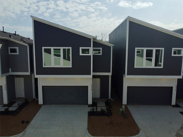 9616 Habitat St, Houston, TX 77075 - contemporary home with a garage and concrete driveway
