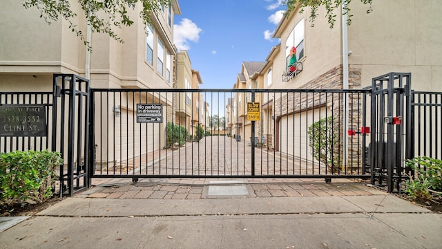 view of gate