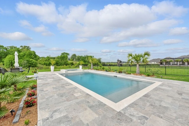 250 Peninsula Point Dr, Montgomery, TX 77356 - view of swimming pool featuring a patio area and fence