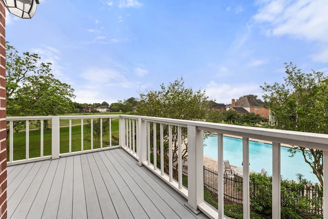 3708 Masters Ct, League City, TX 77573 - view of wooden terrace