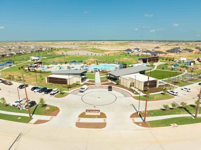 drone / aerial view