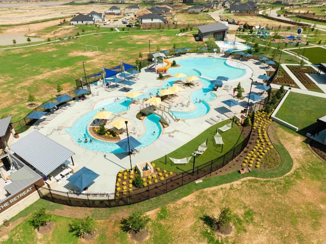 drone / aerial view