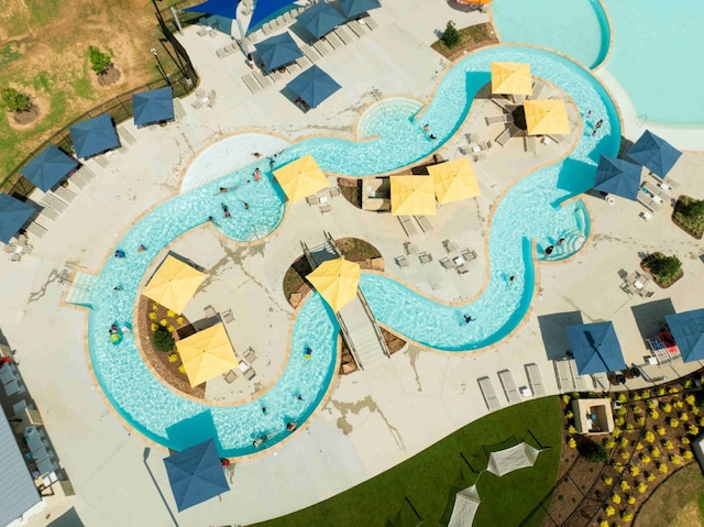 drone / aerial view