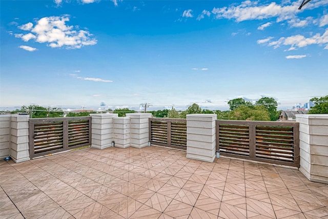 5101 Allen St, Houston, TX 77007 - view of patio / terrace featuring a balcony