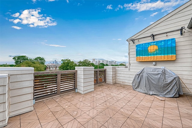 5101 Allen St, Houston, TX 77007 - view of patio / terrace featuring a balcony