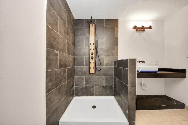 3810 Peters San Felipe Rd, Sealy, TX 77474 - bathroom with a sink and a tile shower