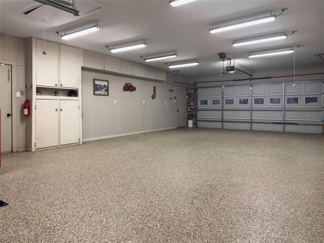 2202 Canterbury Ct, Deer Park, TX 77536 - garage with a garage door opener