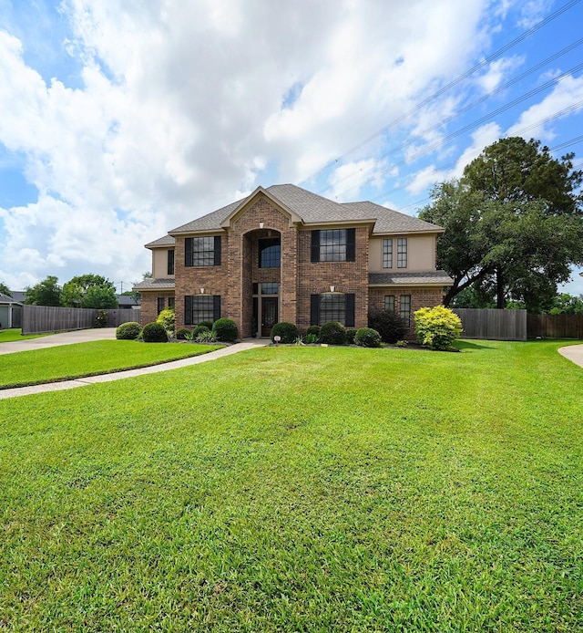 2202 Canterbury Ct, Deer Park, TX 77536 - view of front facade featuring brick siding