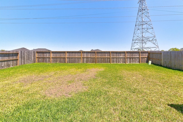 12006 Wooden Mill Ln, Santa Fe, TX 77510 - view of yard featuring fence