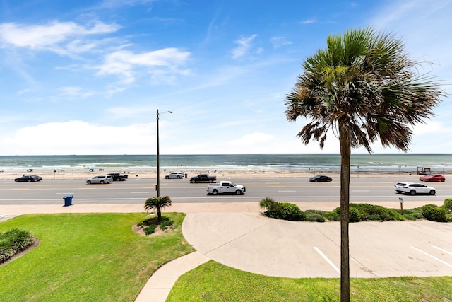 7600 Seawall Blvd Unit 214, Galveston, TX 77551 - water view with local beach
