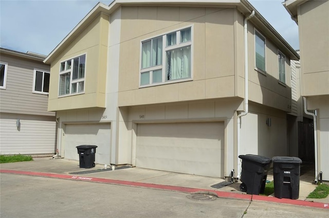 view of front of house featuring an attached garage