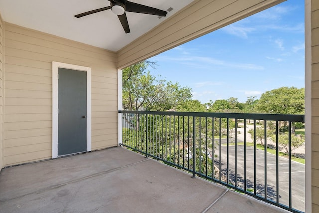 12800 Melville Dr Unit B307, Montgomery, TX 77356 - balcony featuring a ceiling fan