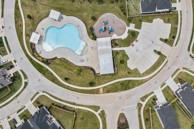 drone / aerial view