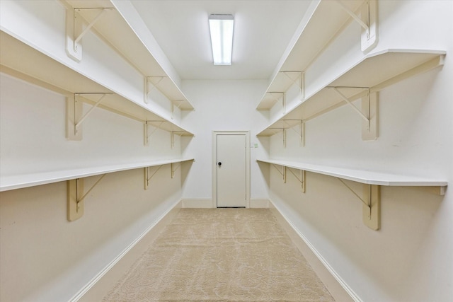 view of storage room