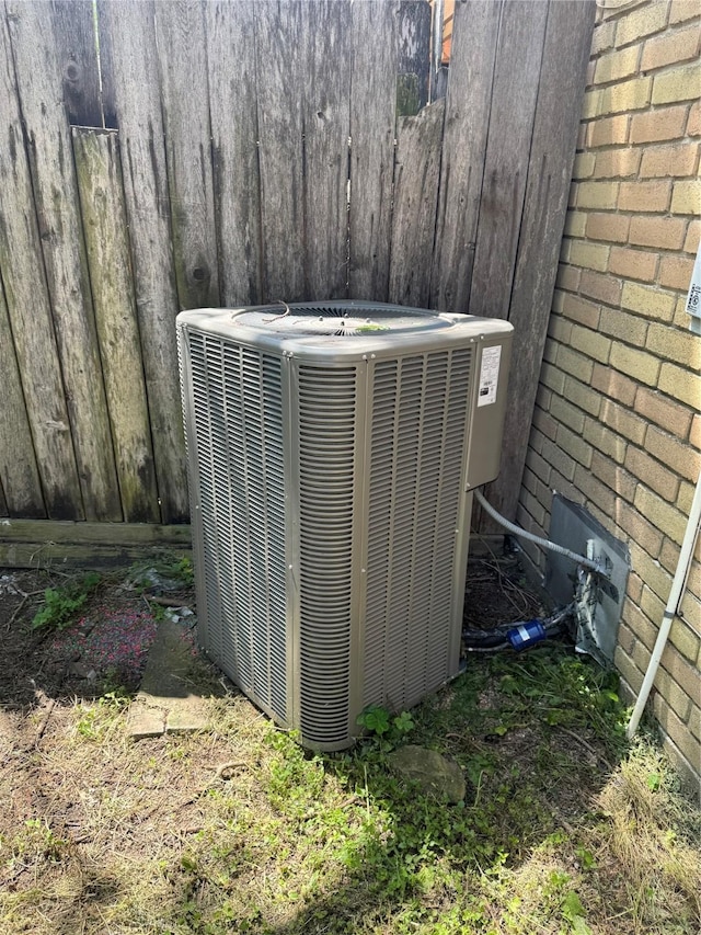 10726 Staghill Dr, Houston, TX 77064 - details with central air condition unit