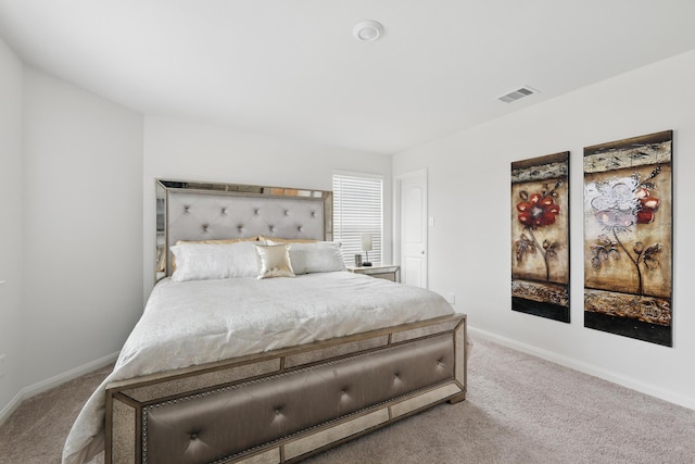 11034 Hillside Creek Dr, Humble, TX 77396 - bedroom with carpet flooring, visible vents, and baseboards