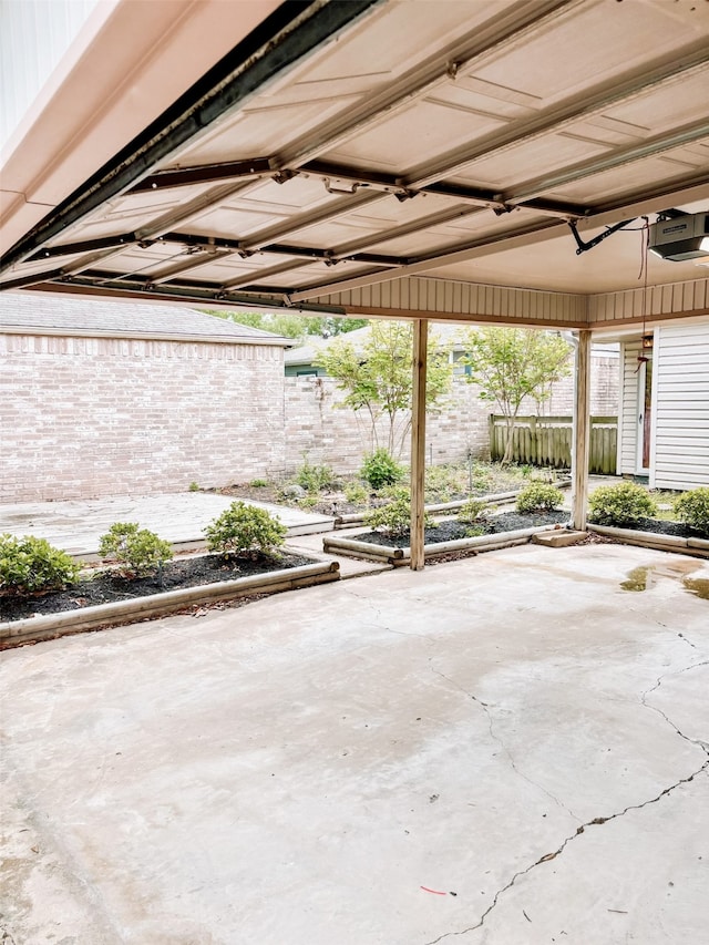 16111 Queensdale Dr, Houston, TX 77082 - view of patio / terrace featuring a fenced backyard
