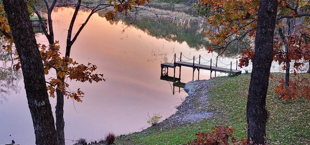 101 Tony Ln, Huntsville, TX 77320 - view of dock featuring a water view