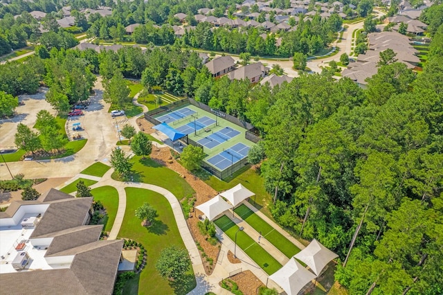 137 Gray Vervain Ct, Montgomery, TX 77316 - drone / aerial view featuring a residential view