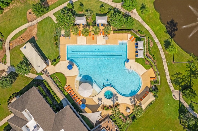 137 Gray Vervain Ct, Montgomery, TX 77316 - birds eye view of property