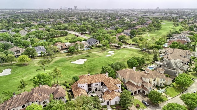 11723 Gallant Ridge Ln, Houston, TX 77082 - aerial perspective of suburban area with a golf course