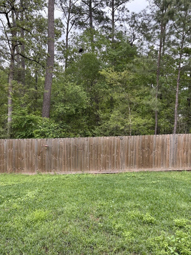 15888 Chestnut Dr, Montgomery, TX 77356 - view of yard with fence