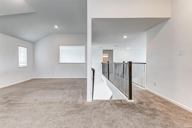 3007 Velda May Dr, Richmond, TX 77406 - carpeted spare room with baseboards and lofted ceiling