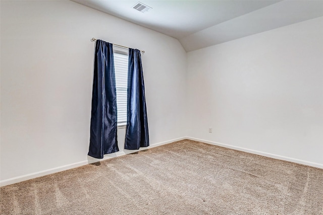 3007 Velda May Dr, Richmond, TX 77406 - carpeted empty room featuring baseboards, lofted ceiling, and visible vents
