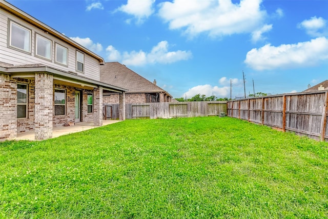3007 Velda May Dr, Richmond, TX 77406 - view of yard with a patio and a fenced backyard