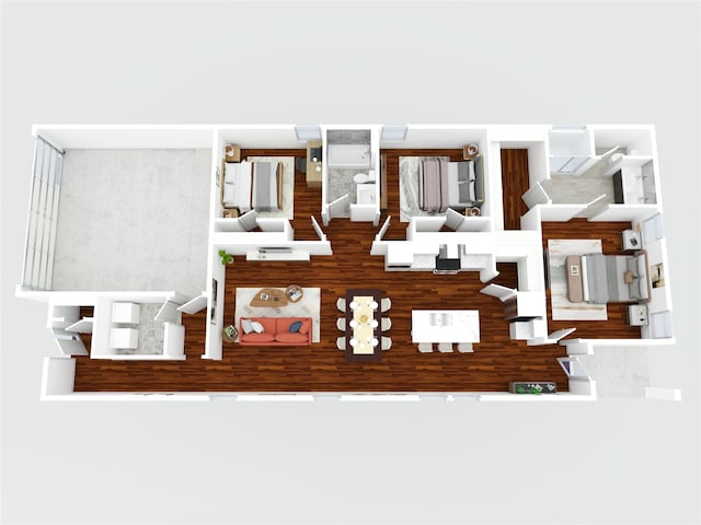 2906 Chase Cross Ln, Houston, TX 77047 - floor plan / room layout