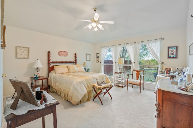225 Mesa Vw, Montgomery, TX 77316 - bedroom featuring light colored carpet, access to outside, and a ceiling fan