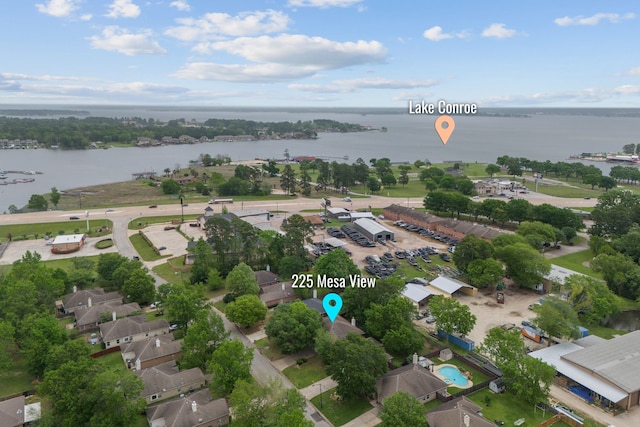 225 Mesa Vw, Montgomery, TX 77316 - bird's eye view of a large body of water