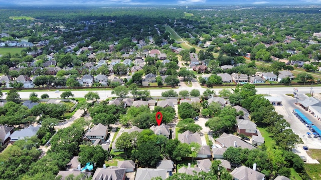 view of property location with nearby suburban area