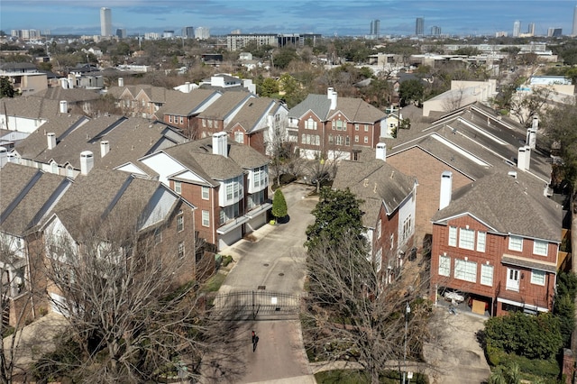 4422 Castle Court Pl, Houston, TX 77006 - view of urban area with nearby suburban area