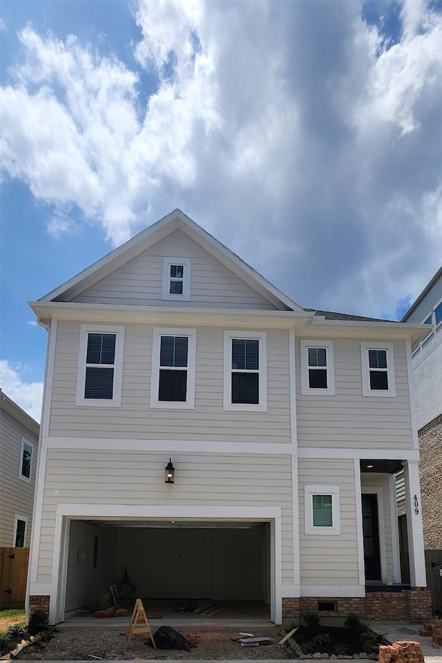 409 Forest Reserve Pl, Houston, TX 77079 - view of home's exterior featuring a garage