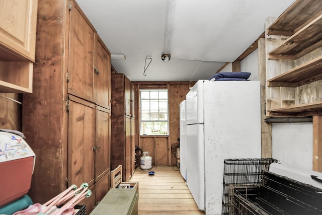8335 Jernigan Rd, Conroe, TX 77306 - interior space with light wood-style flooring