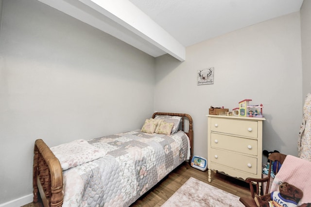 8335 Jernigan Rd, Conroe, TX 77306 - bedroom featuring wood finished floors