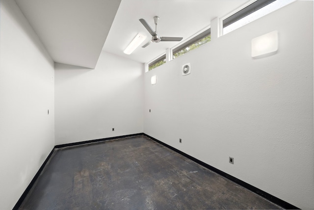 8954 Chatsworth Dr, Houston, TX 77024 - unfurnished room featuring a ceiling fan and baseboards