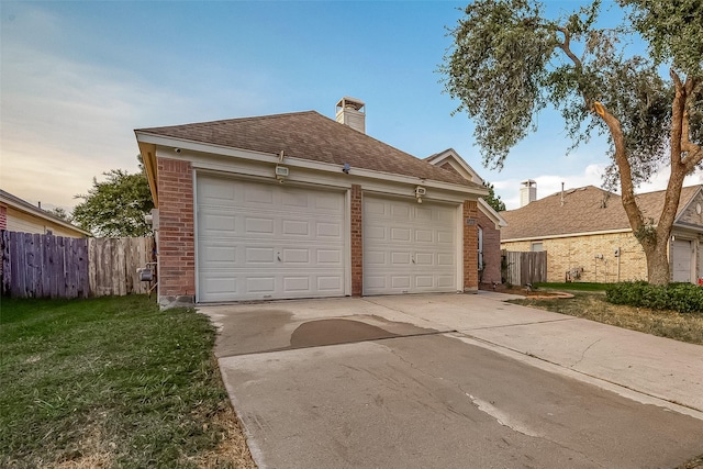 25910 Palmdale Estate Dr, Richmond, TX 77406 - garage with concrete driveway and fence