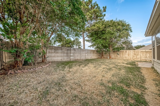 25910 Palmdale Estate Dr, Richmond, TX 77406 - view of yard featuring a fenced backyard