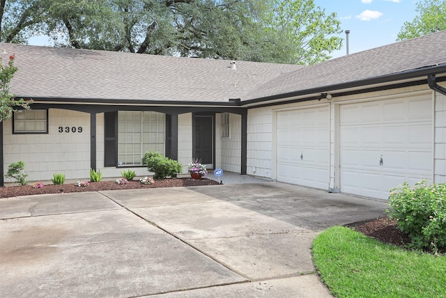 3309 Knob Hill St, Deer Park, TX 77536 - single story home with driveway, roof with shingles, and an attached garage