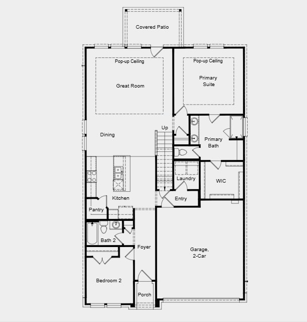 1222 Buffalo Run, Tomball, TX 77375 - plan