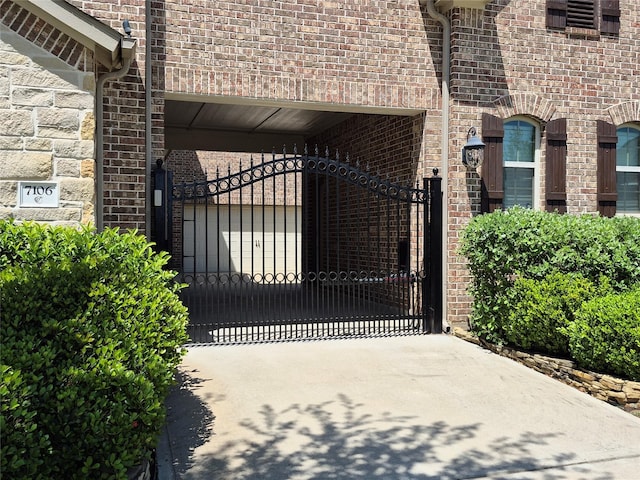 7106 Prairie Grass Ln, Katy, TX 77493 - view of gate