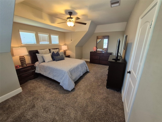 7106 Prairie Grass Ln, Katy, TX 77493 - bedroom featuring carpet, multiple windows, baseboards, and a ceiling fan