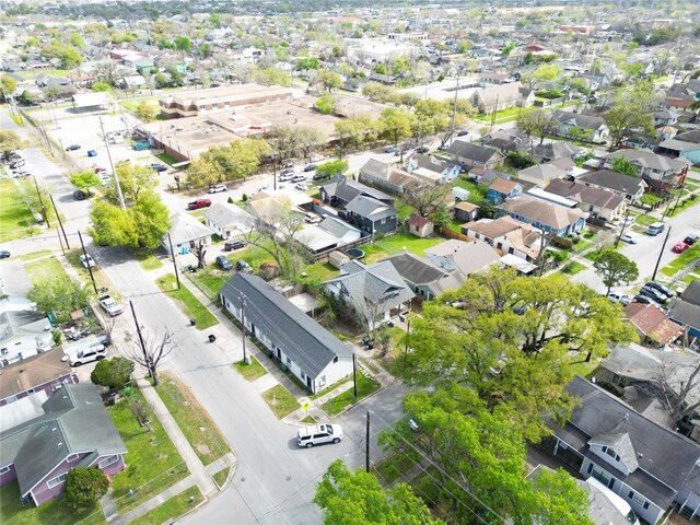 6503 Ave C, Houston, TX 77011 - drone / aerial view featuring a residential view