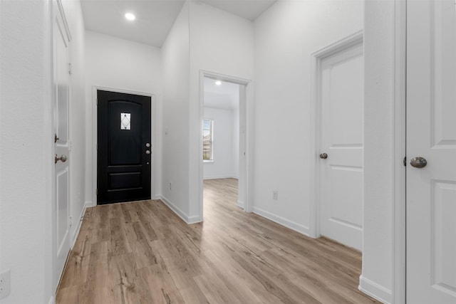 3319 Meadknoll Ln, Richmond, TX 77406 - entrance foyer featuring light wood-type flooring and baseboards